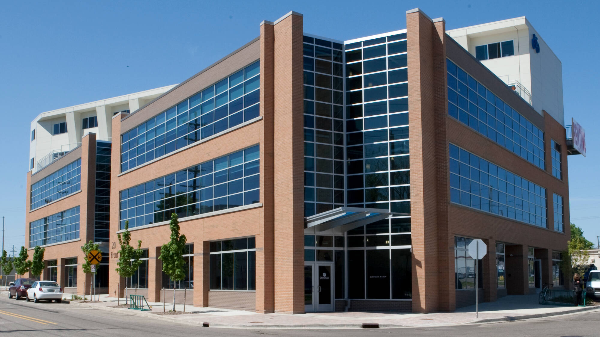 The Bicycle Factory building which houses the Johnson Center for Philanthropy.